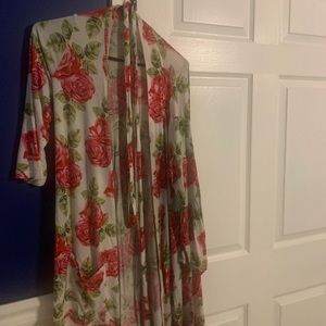 Posh Peanut Maternity Robe, M(4-6)  Rose !